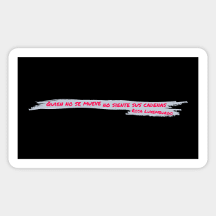 Rosa Luxemburg's Quote Sticker